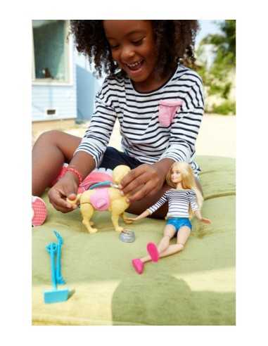 Barbie walking with puppies MATDWJ68 Mattel | Futurartshop.com