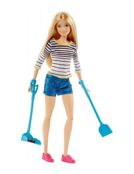 Barbie walking with puppies MATDWJ68 Mattel | Futurartshop.com
