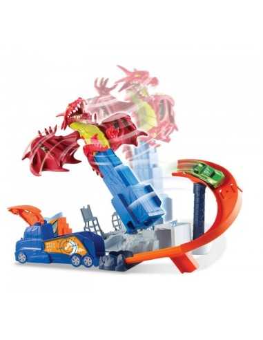 Hot wheels track defeat the Dragon MATDWL04 Mattel | Futurartshop.com