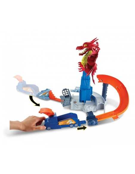 Hot wheels track defeat the Dragon MATDWL04 Mattel | Futurartshop.com