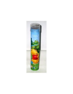 Tubo con 9 pastelli colorati winnie the pooh 85296  | Futurartshop.com
