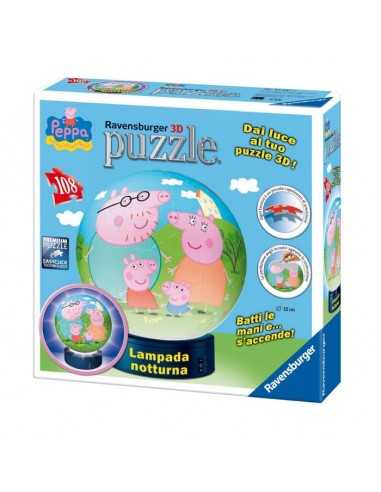 Ravensburger 12247-Peppa Pig Night Lamp 3D Puzzle RAV12247 Ravensburger | Futurartshop.com