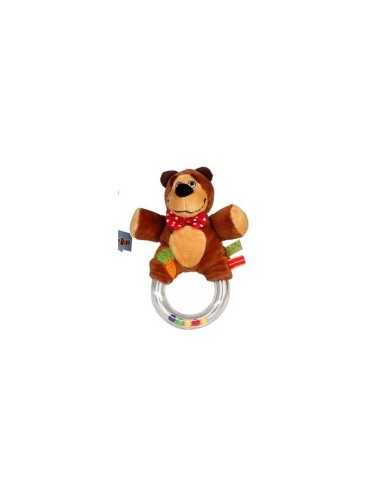 Rattle with baby plush bear WONNCR02410/2 Giochi Preziosi | Futurartshop.com