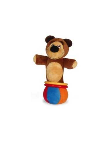 Squeaker plush bear baby rattle WONNCR02402/2 Gig | Futurartshop.com