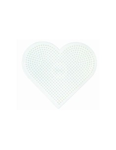 Pegboard base heart single BOR233.AMA Hama | Futurartshop.com