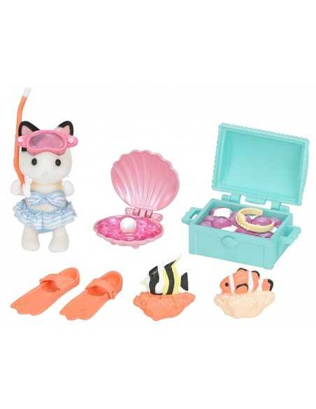 Sylvanian Families set caccia al tesoro con personaggio BOR5230.SYL Epoch | Futurartshop.com
