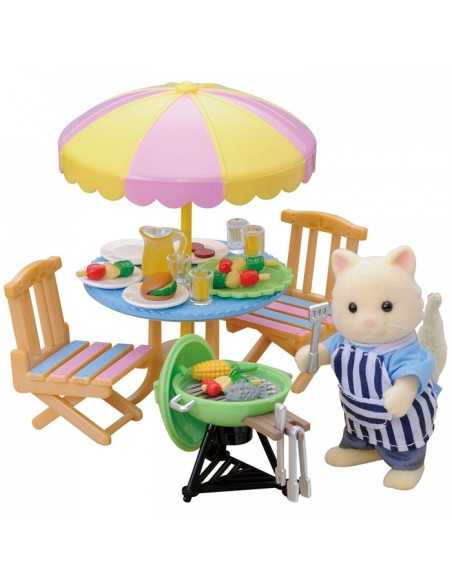 Sylvanian Families set barbecue con personaggio BOR2239.SYL Epoch | Futurartshop.com