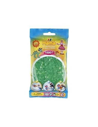 Hama bustina 1000 perline verde traslucido BOR207-16.AMA Hama | Futurartshop.com