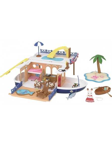 Sylvanian Families houseboat with character BOR5206.SYL Epoch | Futurartshop.com