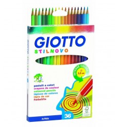 Giotto Stilnovo Buntstifte in Feld 36 Farben 256700 256700 Giotto- Futurartshop.com