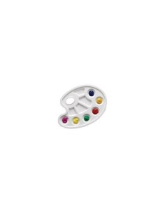 Tavolozza plastica ovale 658300 120148 Fila | Futurartshop.com