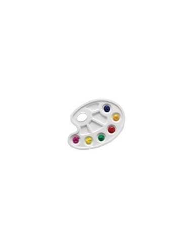 658300 oval plastic palette 120148 Fila | Futurartshop.com