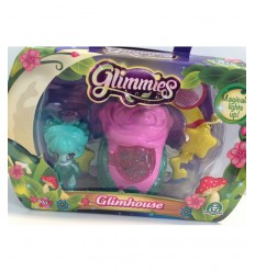 Domek glimmies, różowy i zielony z zielony mini lalka GLM03000/1 Giochi Preziosi- Futurartshop.com