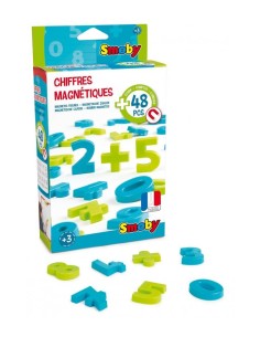Pack 48 magnetic numbers SIM7600430101 Smoby | Futurartshop.com