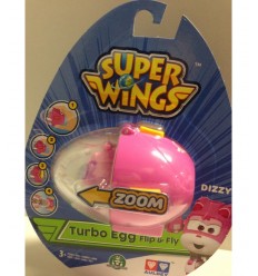 Super wings turbo egg flip and fly character dizzy UPW64000/4 Giochi Preziosi- Futurartshop.com