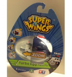 Super Flügel Turbo Ei drehen und fliegen Charakter paul UPW64000/3 Giochi Preziosi- Futurartshop.com