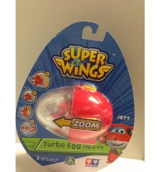 Super wings turbo egg flip and fly character jett UPW64000/1 Giochi Preziosi- Futurartshop.com