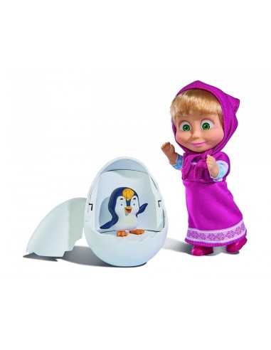 Bambola masha con pinguino nell'uovo SIM109301003 Simba Toys | Futurartshop.com