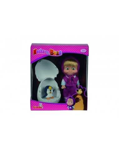Bambola masha con pinguino nell'uovo SIM109301003 Simba Toys | Futurartshop.com