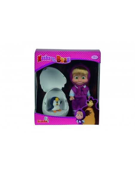 Doll masha with Penguin in the egg SIM109301003 Simba Toys | Futurartshop.com