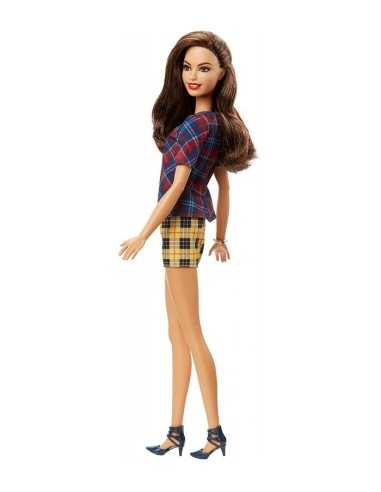 Barbie Fashionistas length plaid on plaid MATDFT82-C Mattel | Futurartshop.com