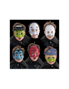 Maschera mezzo viso bimbo in eva 6 modelli 00908 CNS00908 Carnival Toys | Futurartshop.com