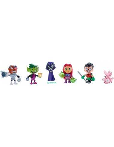 Teen titans go blister with 6 mini characters MATDXR07 Mattel | Futurartshop.com