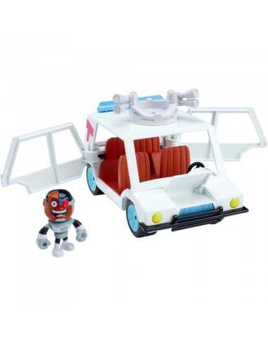 Teen titans go auto con mini personaggio cyborg MATDXR06 Mattel | Futurartshop.com