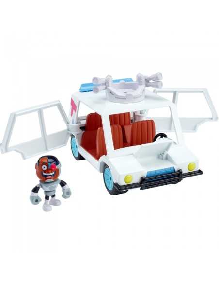 Teen titans go auto con mini personaggio cyborg MATDXR06 Mattel | Futurartshop.com