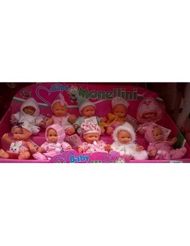Bambolina baby monellini 10 modelli GIAGV-2442  | Futurartshop.com