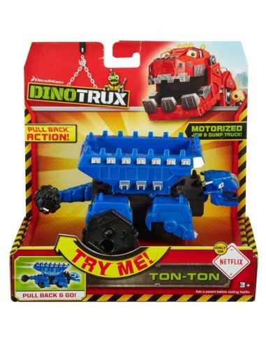 Veicolo dinotrux pull back spin ton ton blu MATCJV90/CJV93 Mattel | Futurartshop.com