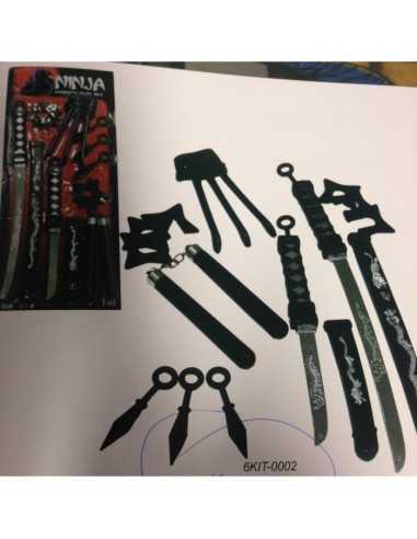 kit ninja blister armi PEG6KIT-0002 Pegasus | Futurartshop.com