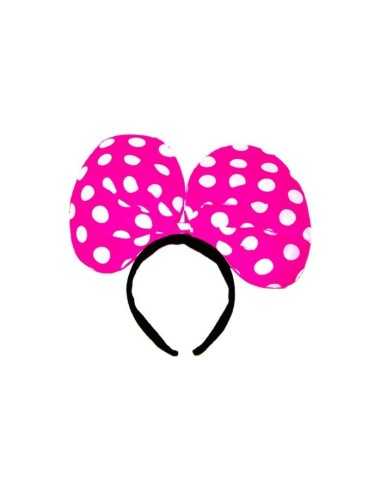 Adult Fuchsia bow visor PEG6FER-0013 Pegasus | Futurartshop.com