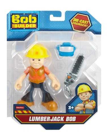 Character Bob the builder action woodcutter MATDHB05/DHB07 Mattel | Futurartshop.com