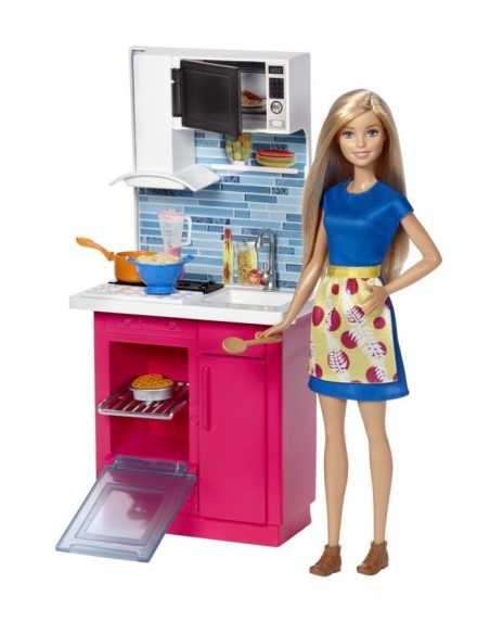 Barbie kitchen furniture and accessories MATDVX51/DVX54 Mattel | Futurartshop.com