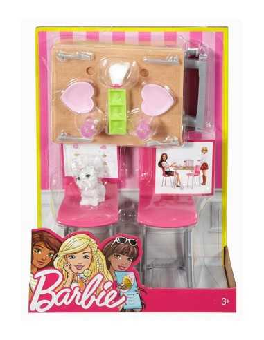 Barbie furniture table and chairs MATDVX44/DVX45 Mattel | Futurartshop.com