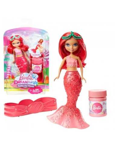 Barbie dreamtopia sirenetta capelli rossi e bolle di sapone MATDVM97/DVN00 Mattel | Futurartshop.com