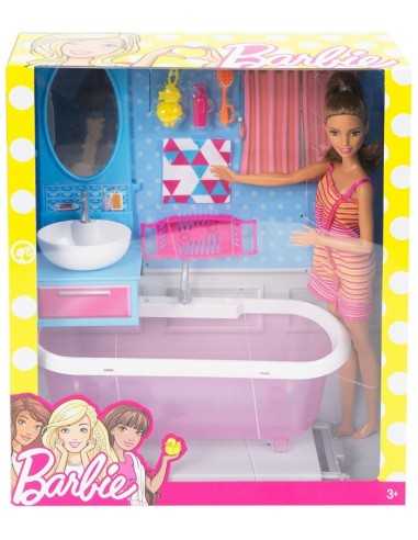Barbie bathroom furniture MATDVX51/DVX53 Mattel | Futurartshop.com