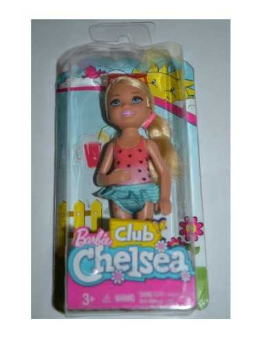 Barbie doll with mini red tank top club chelsea MATDWJ33/DWJ34 Mattel | Futurartshop.com