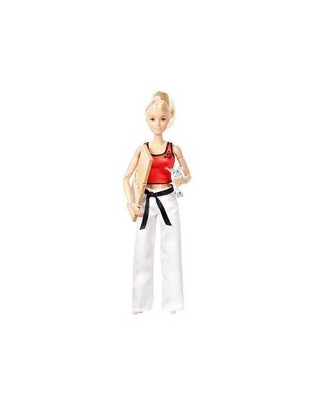 Barbie sport super snodata arti marziali con trofeo MATDVF68/DWN39 Mattel | Futurartshop.com
