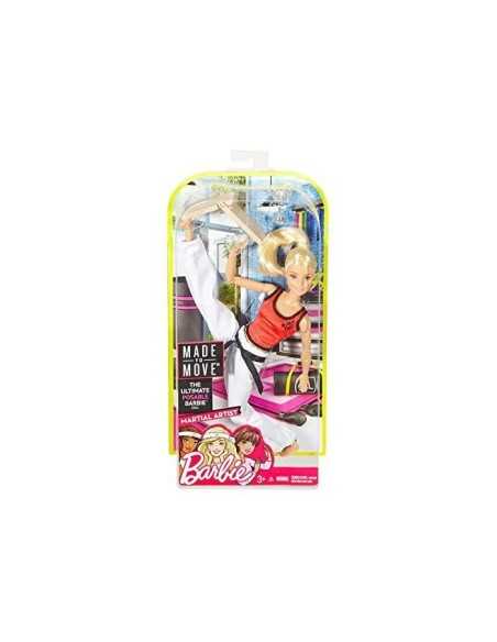 Barbie super sports jointed martial arts with trophy MATDVF68/DWN39 Mattel | Futurartshop.com