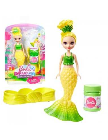 Barbie dreamtopia sirenetta capelli biondi e bolle di sapone MATDVM97/DVM99 Mattel | Futurartshop.com