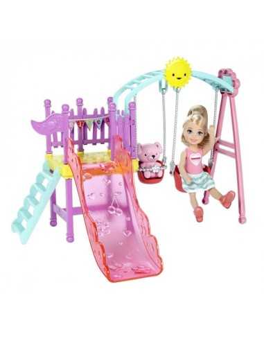 Chelsea playset con mini bambola altalena con scivolo MATDWJ45/DWJ46 Mattel | Futurartshop.com