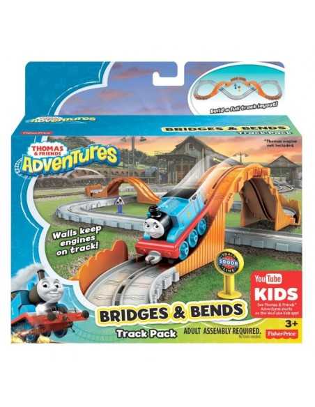 Thomas adventures classic playset kit binari ponti e curve MATDYV57/DYV58 Mattel | Futurartshop.com