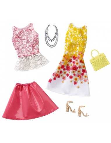 Barbie look fashion kit 2 abiti style summer MATFCT81/DWG44 Mattel | Futurartshop.com
