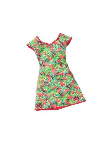 Barbie summer fashion dresses simple green and orange MATFCT12/DWG07 Mattel | Futurartshop.com