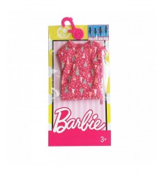 Barbie Fuchsia fashion dresses simple with triangles FCT12/DWG12 Mattel- Futurartshop.com