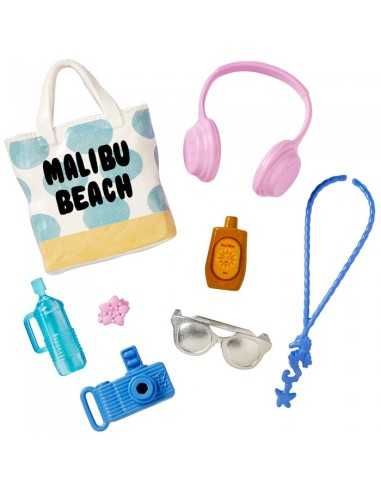 Barbie fashion accessories to the malibu beach MATFCP32/DWD69 Mattel | Futurartshop.com