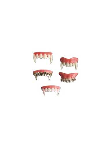 Dentiera in pvc alta qualita' 5 modelli 2080550634229 Carnival Toys | Futurartshop.com