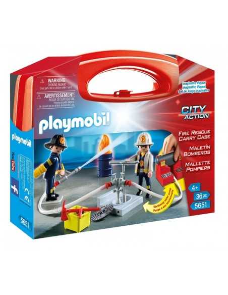 Playmobil valigetta dei vigili del fuoco PLA5651 Playmobil | Futurartshop.com